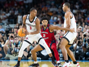 San Diego State forward Micah Parrish is part of a deep Final Four surprise. (Photo by F. Carter Smith)