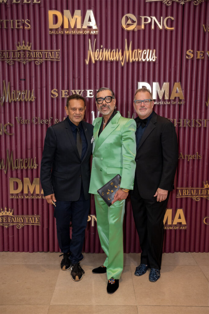 Naeem Khan, Ceron & Todd Fiscus (Photo by Bruno Snap The Picture, Kaitlin Saragusa, BFA)
