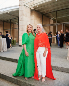Nasher Prize Gala co-chairs Grace Cook, Mary McDermott Cook (Photo by Jonathan Zizzo, A Sea of Love and Can Turk)