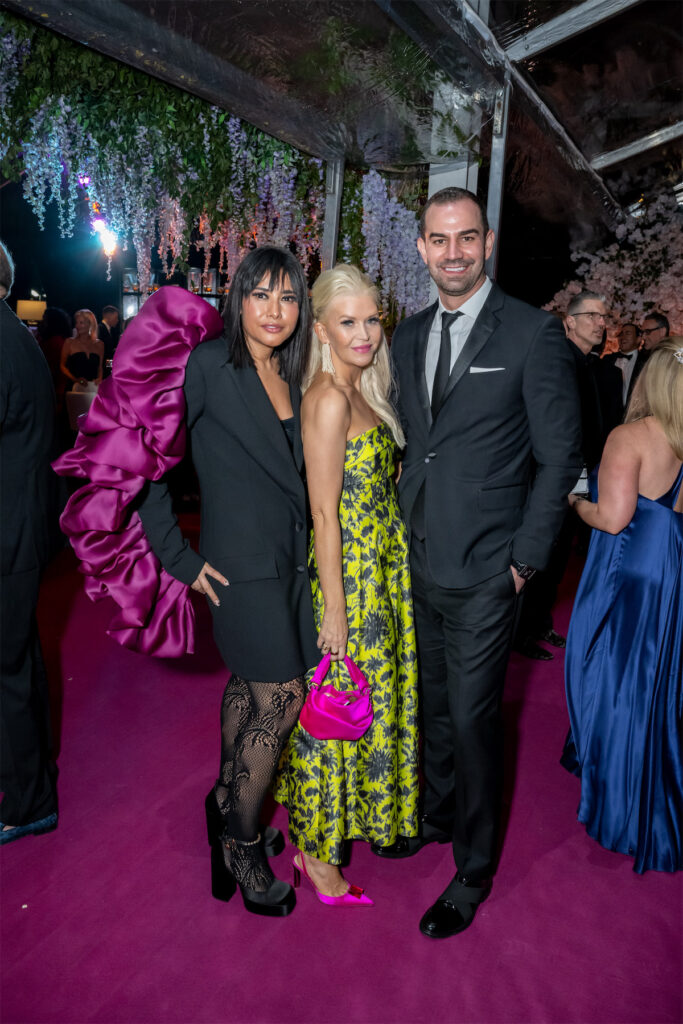 Patricia Quirino, Missy Rogers Peck, Travis Christian (Photo by Bruno Snap The Picture, Kaitlin Saragusa, BFA)