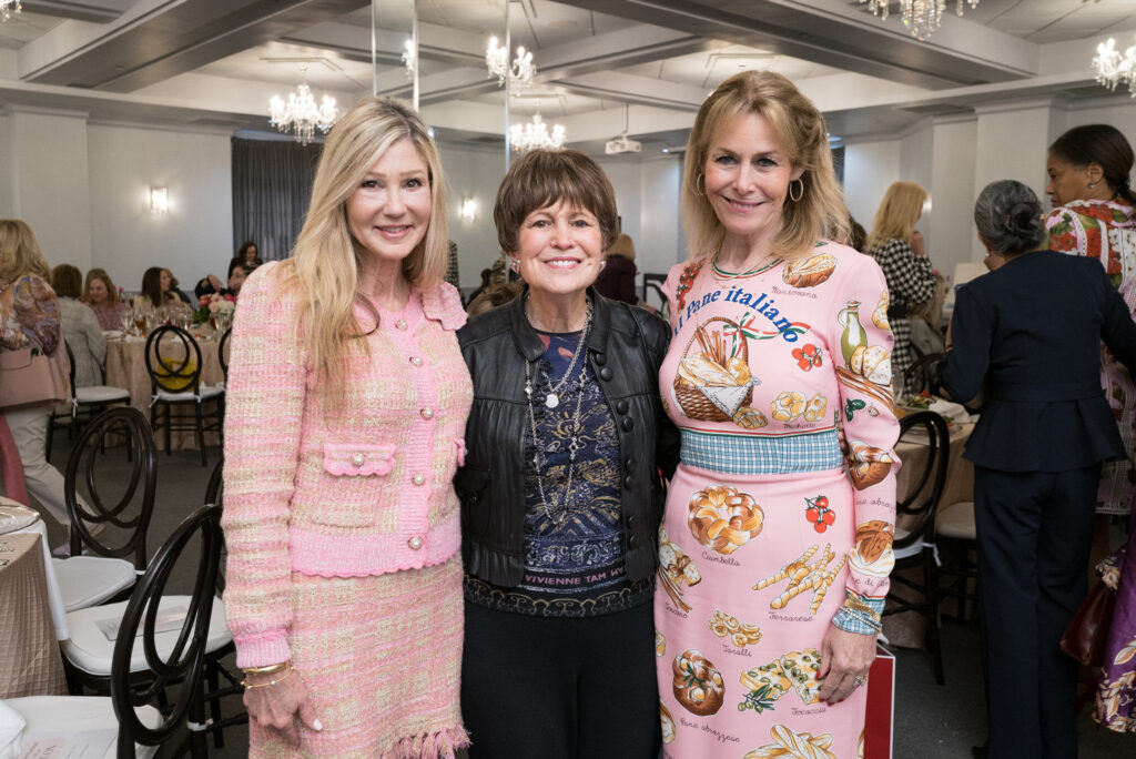 Patti Murphy, Regina Rogers, Cheryl Byington at the Houston Symphony League's "Conversation With Houston Icons." (Photo by Daniel Ortiz)