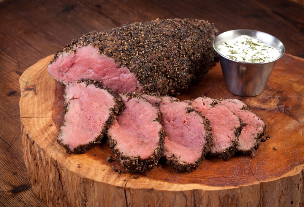 Perini has spread its famous mesquite smoked pepper crusted tenderloin far and wide. It's one of the top mail order meals around.