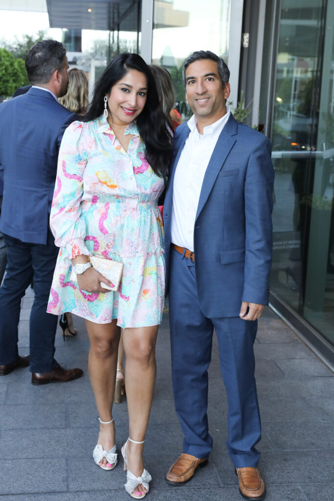 Pooja & Chirag Amin at the Houston Classical Charter School Foundational Dinner (Photo by Priscilla Dickson)