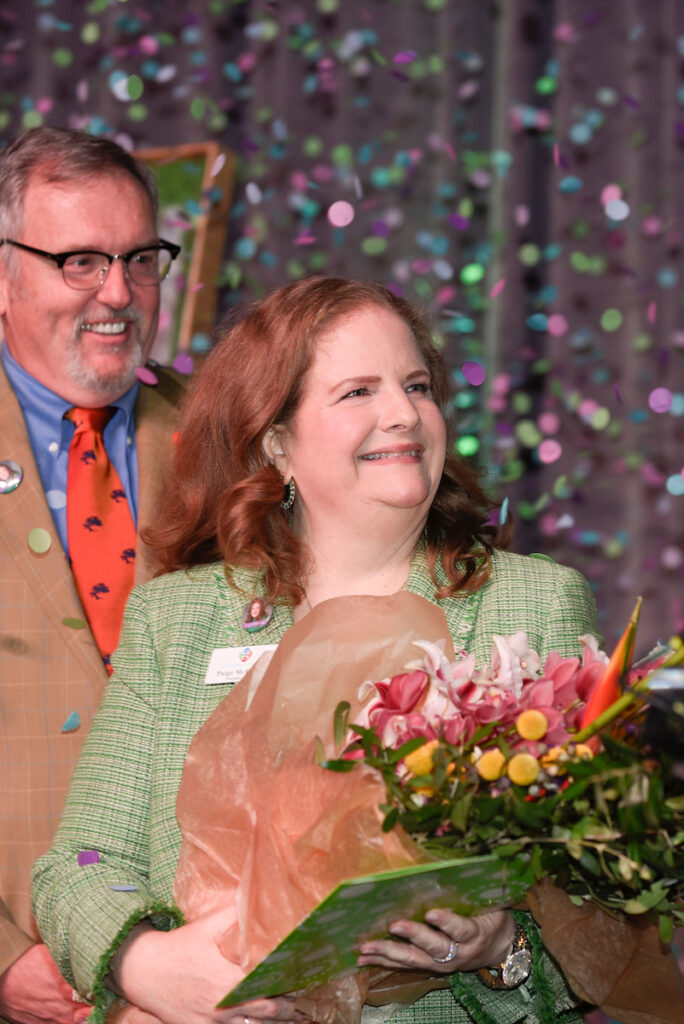 President and CEO Paige McDaniel during retirement celebration (Photo by Tamytha Cameron, Celeste Cass)