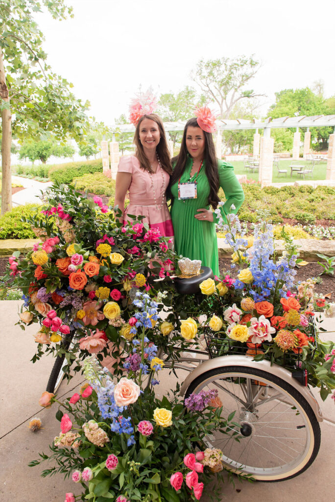 Sarah Bowlby and Emberli Pridham, children’s author, philanthropist, and hat judge. (Photo by Tamytha Cameron and Celeste Cass)