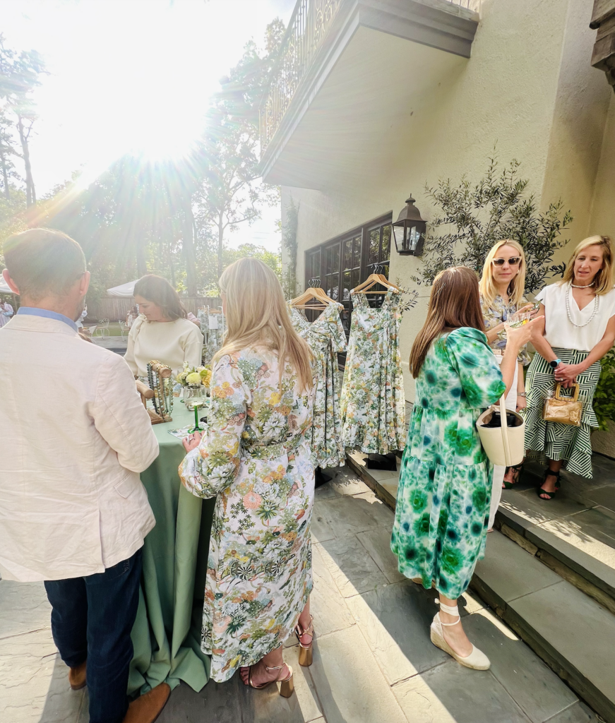 Shoppers got a first look at The Avenue's new clothing line.
(Photo by Mia Bonner)