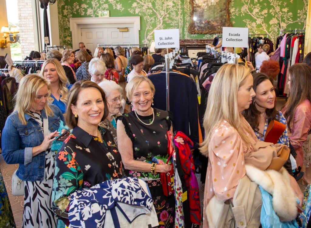 Shoppers at the Salvation Army Women's Auxiliary Reflections on Style annual fundraiser. (Photo by Jenny Antill)
