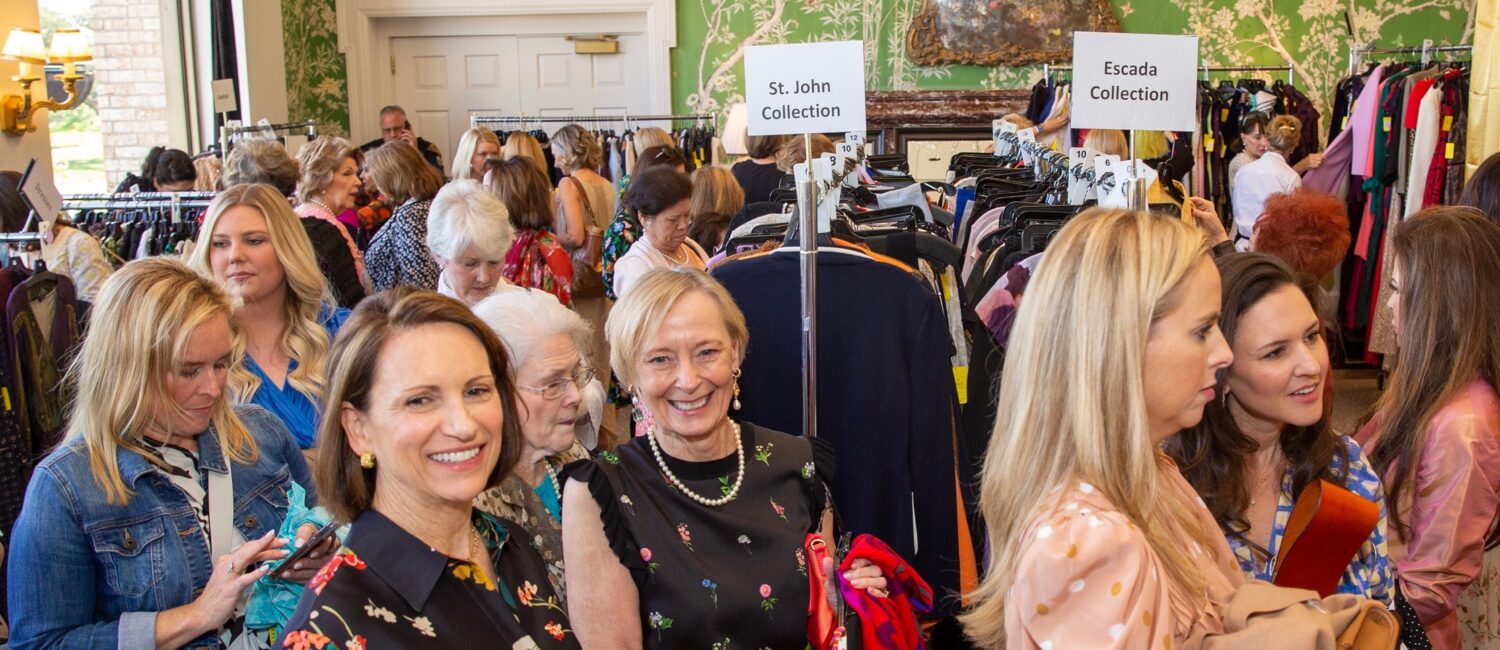 Shoppers at the Salvation Army Women's Auxiliary Reflections on Style annual fundraiser. (Photo by Jenny Antill)