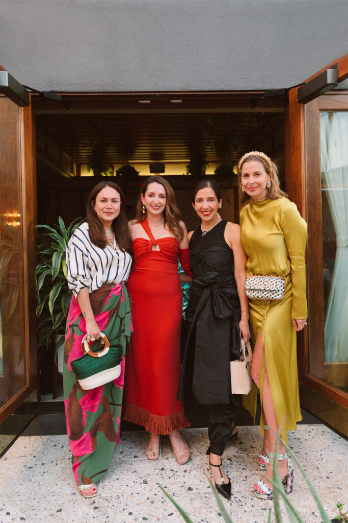 Luisa Babarczy, Alejandra Bravo, Karla Martinez de Salas, Lisa Sadoughi (Photo by Vanessa Chavez)