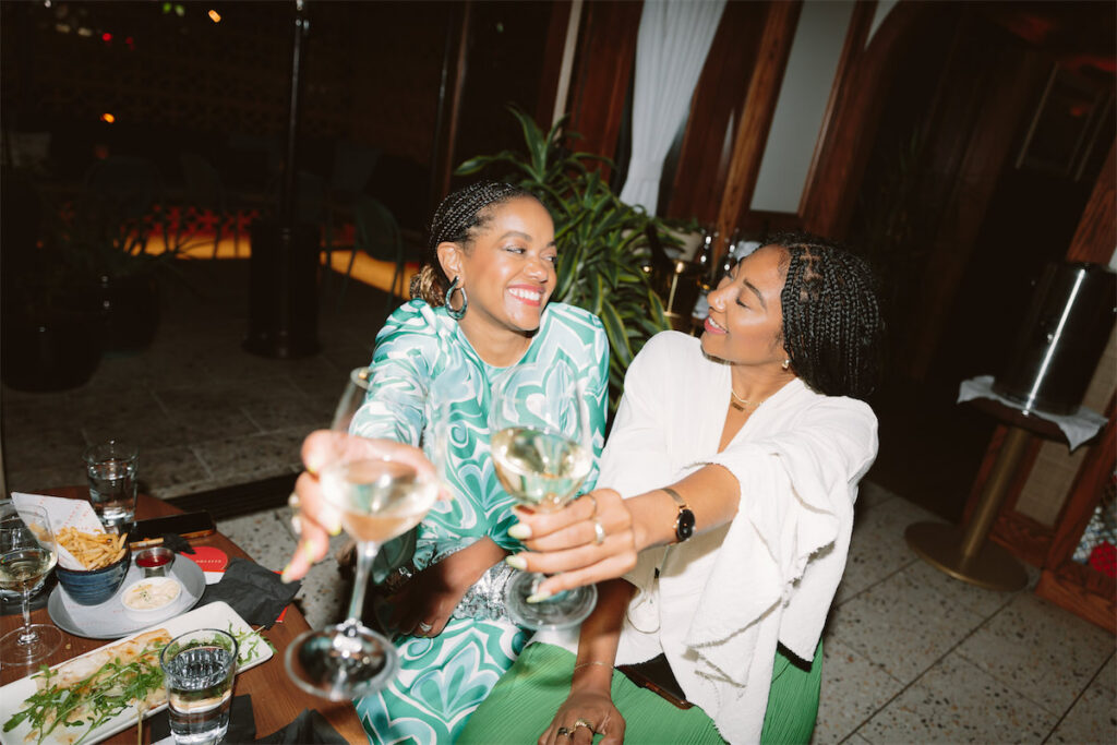 Tanika Taylor, Aquia Francisco (Photo by Vanessa Chavez)