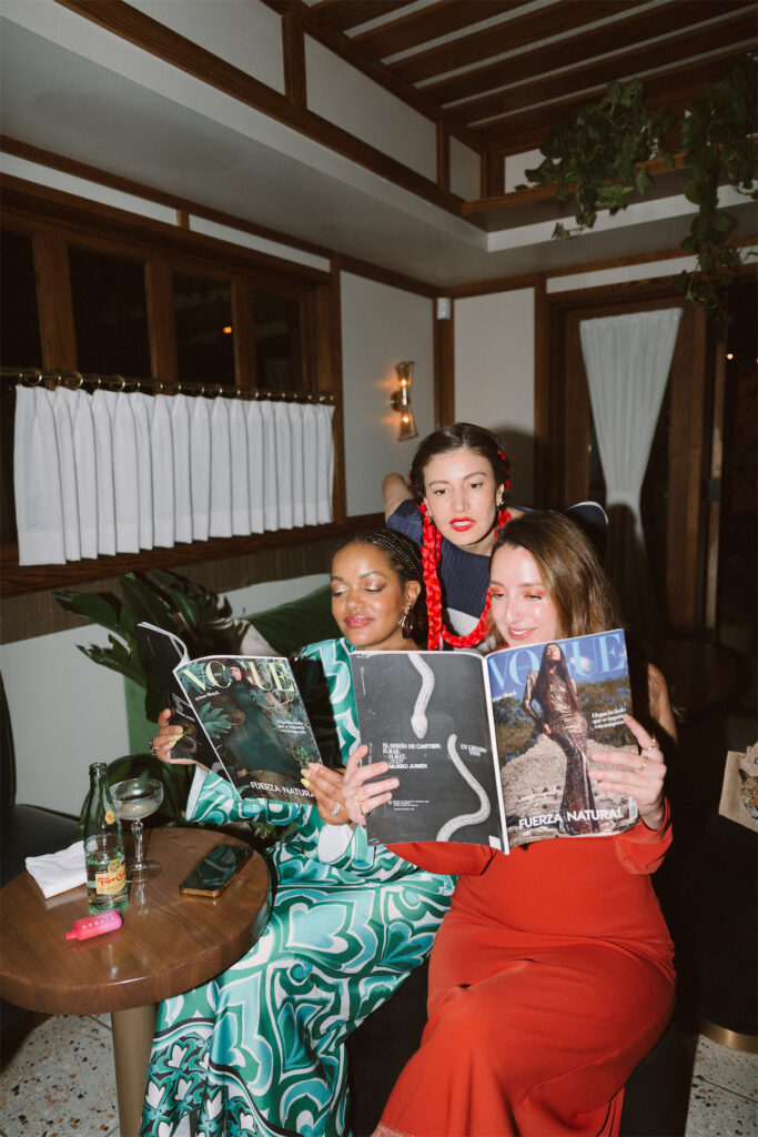 Tanika Taylor, Danie Gomez, Alejandra Bravo (Photo by Vanessa Chavez)