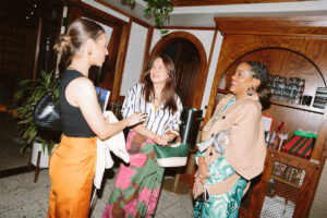 Natalie Keinan, Luisa Babarczy, Tanika Taylor (Photo by Vanessa Chavez)