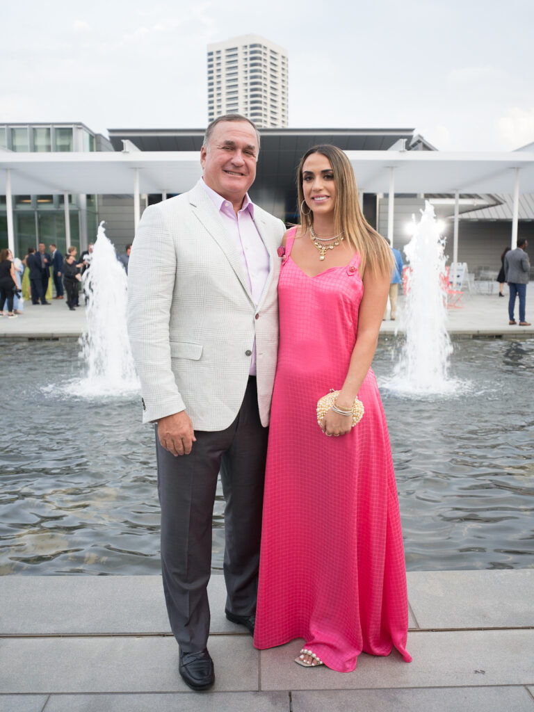 Steve Trauber and daughter Lexi Trauber at Memorial Hermann Foundation's Good Vibrations gala at Hermann Park. (Photo by Daniel Ortiz)
