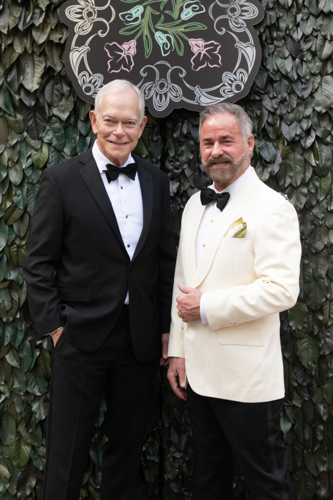 Jay Jones and Terry Wayne Jones  at Performing Arts Houston Kaleidoscope Ball.(Photo by Wilson Parish)