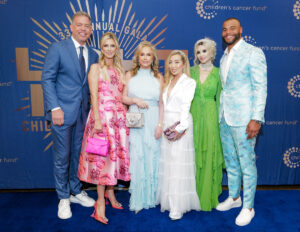 Troy Aikman, Nicky Hilton, Kathy Hilton, Tina Craig, Stacey Bendet, Dak Prescott (Photo by BFA and Tamytha Cameron)