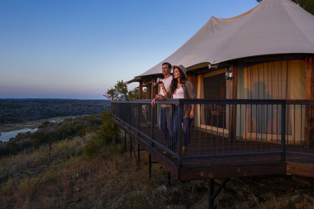 Walden Retreats texas hill country glamping