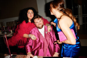 Ashley Longshore, Corbin Chamberlin, Rochelle Gores (Photo by Bruno Snap The Picture, Kaitlin Saragusa, BFA)