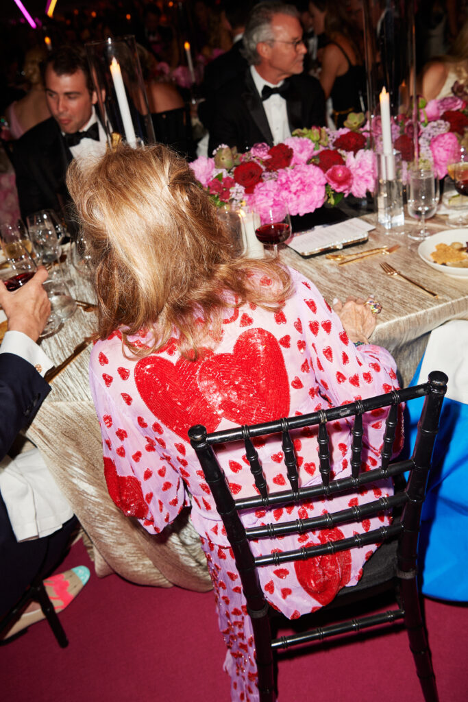 Heart Dress at the DMA Art Ball (Photo by Bruno Snap The Picture, Kaitlin Saragusa, BFA)