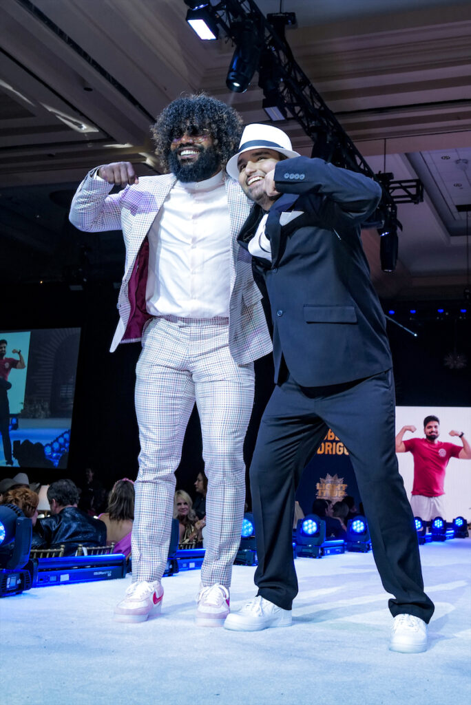 Zeke Elliot, Robert Rodriguez (Photo by BFA and Tamytha Cameron)