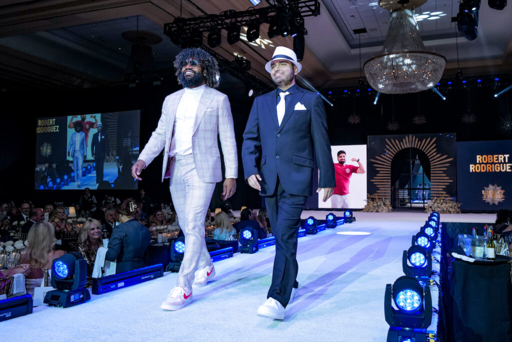 Zeke Elliot and Robert Rodriguez (Photo by BFA and Tamytha Cameron)
