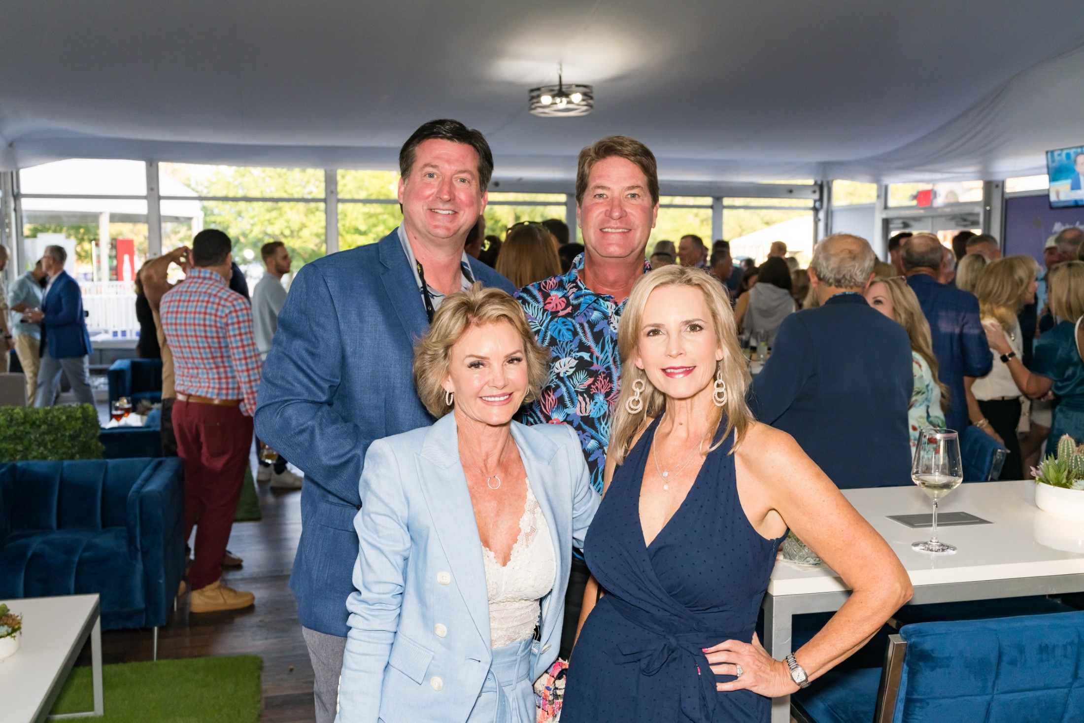 Scott Moore, Luanne Bozeman, Rick and Terry Smith