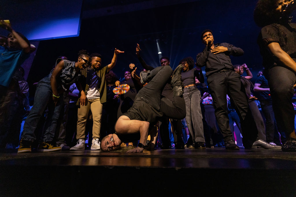 Booker T. Washington performers during Flyinghorse 2023. (Photo by Kathy Tran)