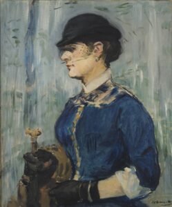 Manet, Young Woman in a Round Hat, c. 1877-79
