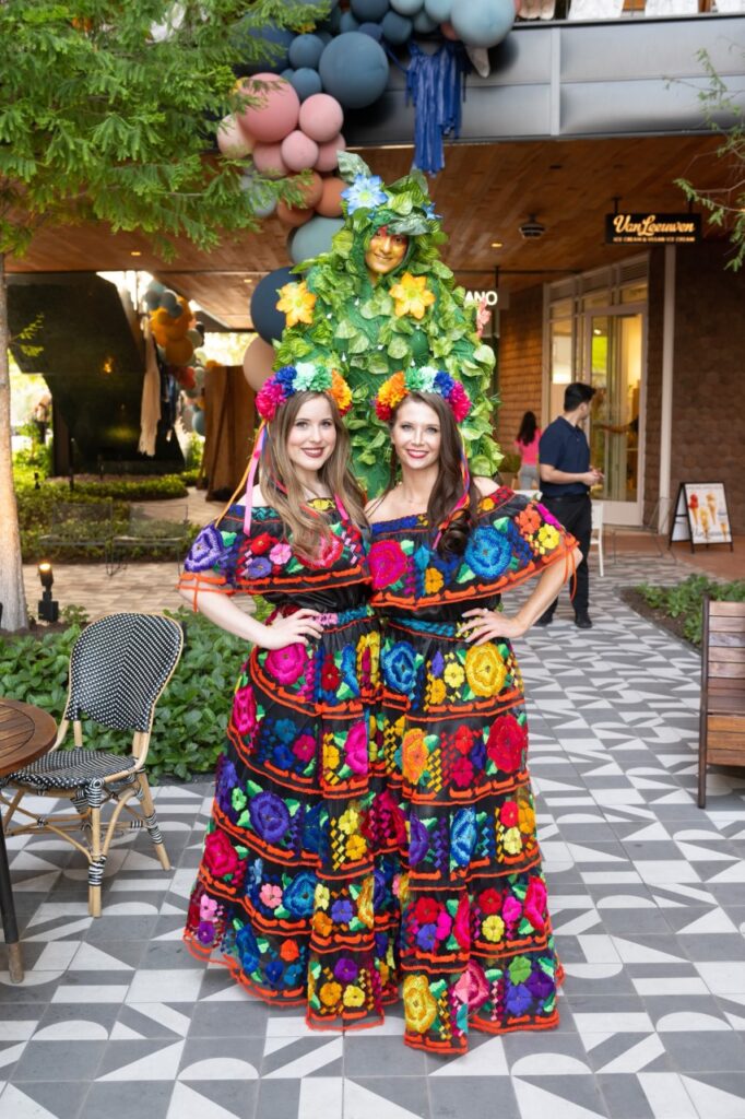 Guests fit the Cinco de Mayo theme at the Montrose Collective party. 