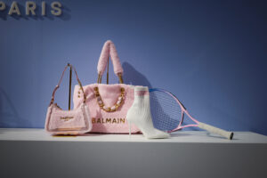 Balmain handbags and shoes from the exclusive Summer Set collection (Photo by Jonathan Zizzo)