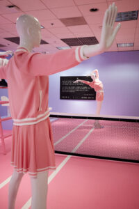 Mannequins at the activation (Photo by Neiman Marcus)