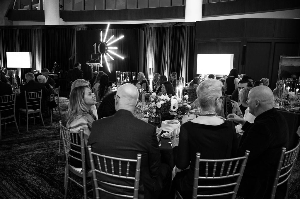Guests seated at dinner (Photo by Tamytha Cameron and Celeste Cass)
