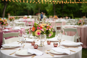 Klyde Warren Park Party Table Setting (Photo by Tamytha Cameron)