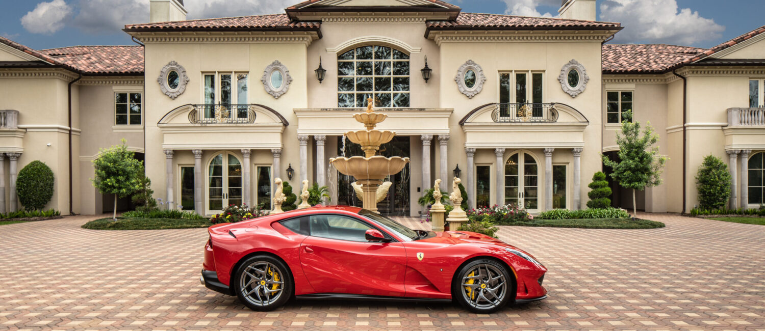 Elliman’s Gigi Huang and Dunstan Gawthorp have the listing for this 23,526 square foot mansion in Briar Oaks.