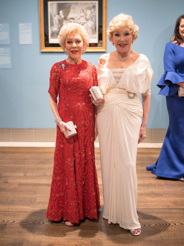 Margaret Alkek Williams, Joanne King Herring at the Queen Sofia Spanish Institute awards presentation event at the Museum of Fine Arts, Houston. (Photo by Daniel Ortiz)