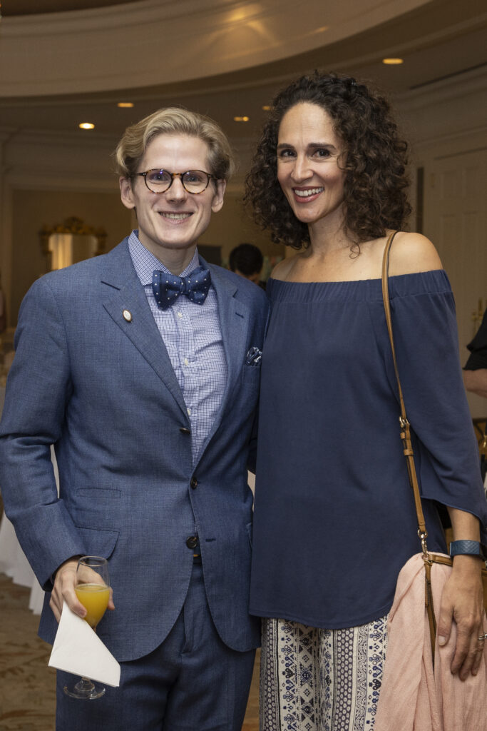 Daniel Irion, Ana Carrasco at A Shelter for Cancer Families (ASCF) Bestie Brunch (Photo by Meliezza Walker Photography)