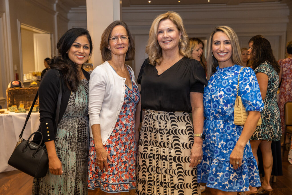 Opal Raj, Terry Priddy, Susan Ward, Valerie Bethel at A Shelter for Cancer Families (ASCF) Bestie Brunch (Photo by Meliezza Walker Photography)