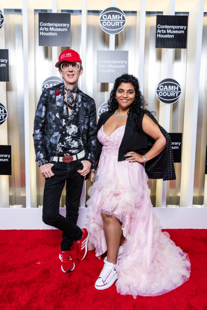 Alton DuLaney, Janavi Mahimtura Folmsbee at CAMH Ball (Photo by Emily Jaschke)