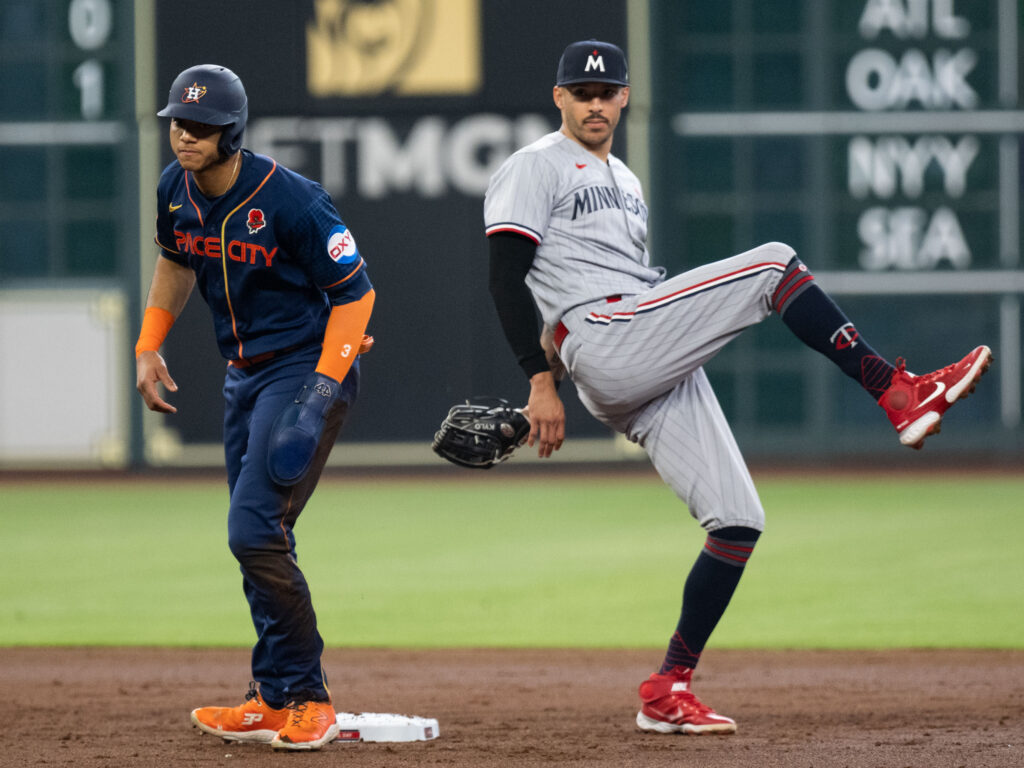 Things haven't gone exactly as planned for Carlos Correa in Minnesota. (Photo by F. Carter Smith)