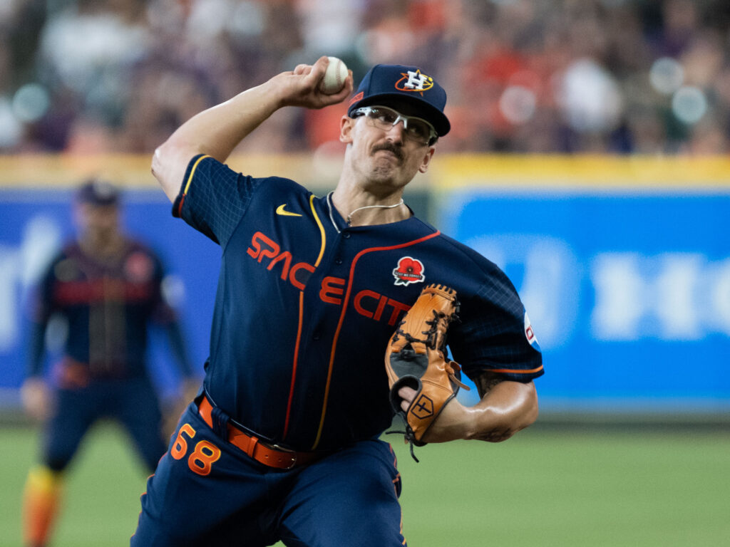 Houston Astros pitcher J.P. France knows he has a rare chance on this dynastic team. (Photo by F. Carter Smith)