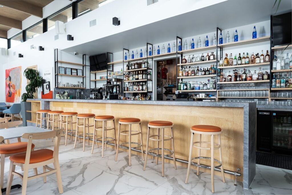 Get a look inside the new Montrose music hub and Greek restaurant called Echoes Cafe. (Photo by Sina Productions)