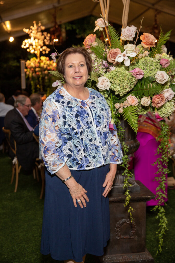 Bayou Bend director Bonnie Campbell at the Bayou Bend Garden Party (Photo by Jenny Antill)