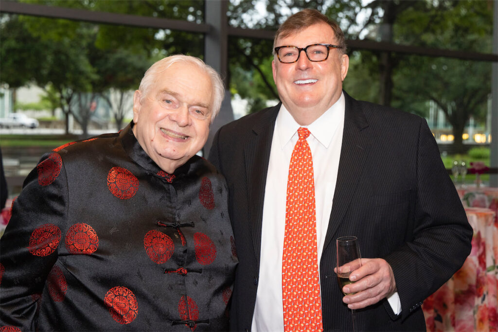 TBT Artistic Director Laureate; Ben Stevenson, L. Keith Hughes (Photo by Sharon Ellman)