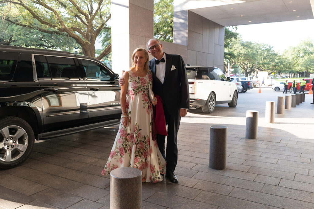 Bettina & Richard Klein at the Queen Sofia Spanish Institute awards evening at the Museum of Fine Arts, Houston. (Photo by Daniel Ortiz)