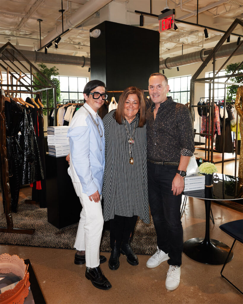 Billy Fong, Fern Mallis, Brian Bolke (Photo by Jonathan Zizzo)