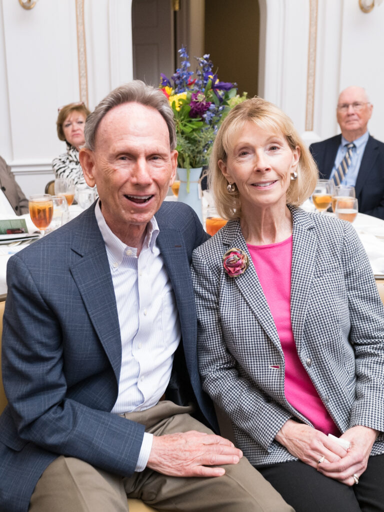 Bob & Cindy Holloway at the CanCare luncheon (Photo by Daniel Ortiz)