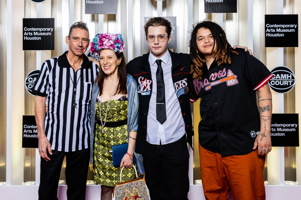 Catherine D. Anspon & John Mason Walker, Mathis Walker, Gem Hale at CAMH Ball (Photo by Emily Jaschke)