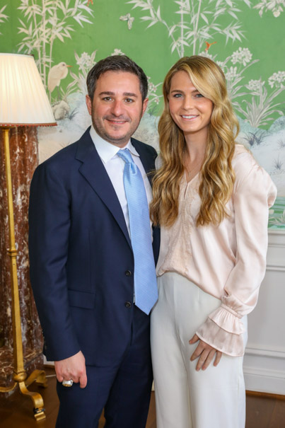Luncheon chair Dr. John Cangelosi & Natasha Minor at the Men of Distinction awards luncheon. (Photo by Priscilla Dickson)