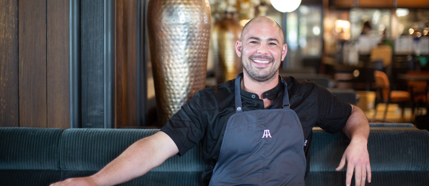 Executive chef Louis Maldonado, a talented toque, rose through the ranks at several Michelin-starred restaurants, including French Laundry in Yountville, Aziza, Mourad and Cortez in San Francisco, where he led the team to earn their first Michelin star. (Photo by Jenn Duncan)