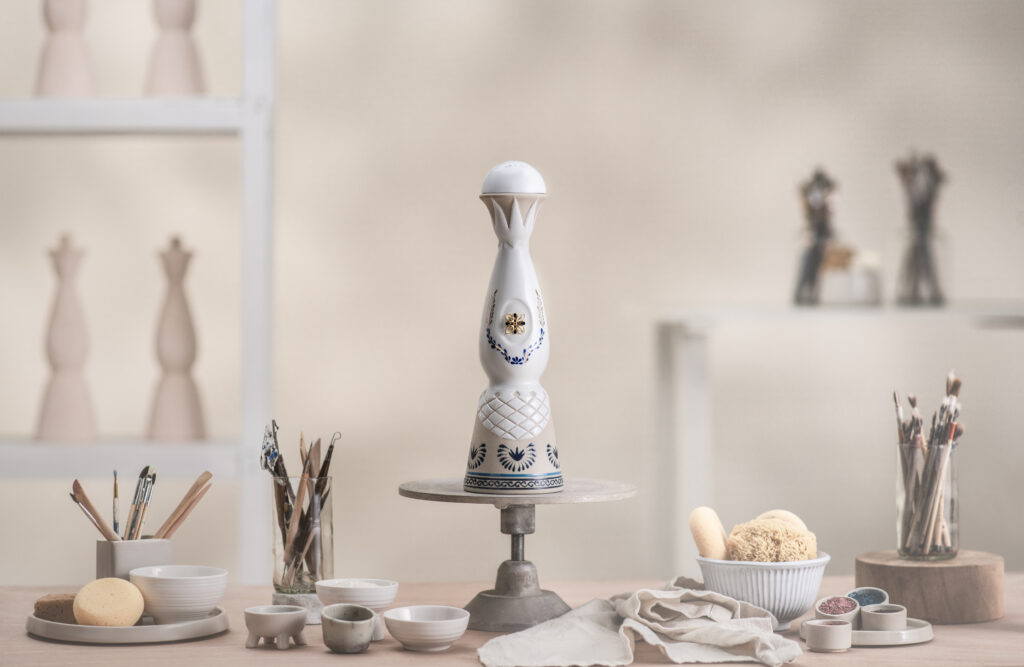 Clase Azul tequilas and mezcals are sold in handmade and hand-crafted decanters.
