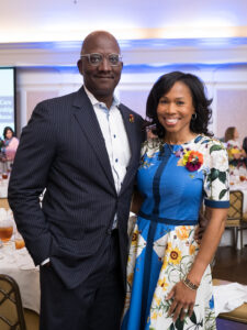 Derrick Mitchell and Roslyn Bazzelle Mitchell, (Photo by Daniel Ortiz)